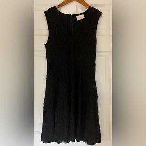 Elegant Black Lace Dress